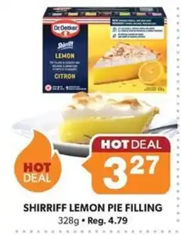 Colemans Shirriff lemon pie filling offer