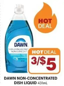 Colemans Dawn non-concentrated dish liquid offer
