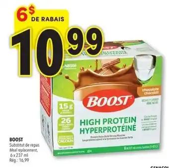Boost high protein hyperprotéine
