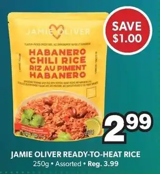 Jamie Oliver ready-to-heat rice