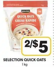 Colemans Selection quick oats offer