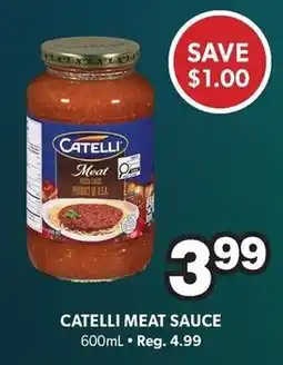 Colemans Catelli meat sauce offer