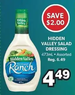 Colemans Hidden Valley salad dressing offer