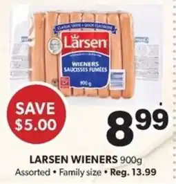 Colemans Larsen Wieners offer
