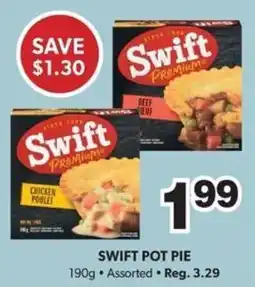 Colemans Swift pot pie offer