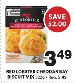 Colemans Red Lobster cheddar bay biscuit mix offer