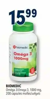 Familiprix Biomedic Oméga 3 offer