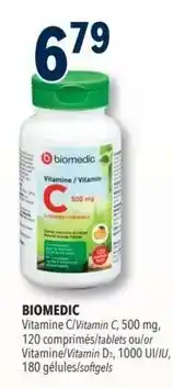 Familiprix Biomedic Vitamin C 500 mg offer