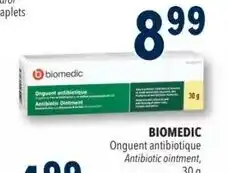 Familiprix Biomedic antibiotic ointment offer