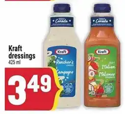 Marché Adonis Kraft dressings offer