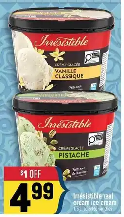 Marché Adonis Irresistible real cream ice cream offer