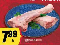 Marché Adonis lamb shanks frozen halal offer