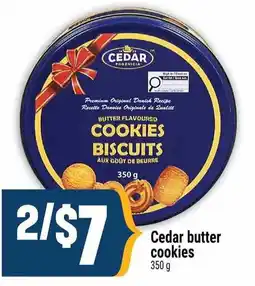 Marché Adonis Cedar butter cookies offer