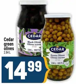 Marché Adonis Cedar green olives offer