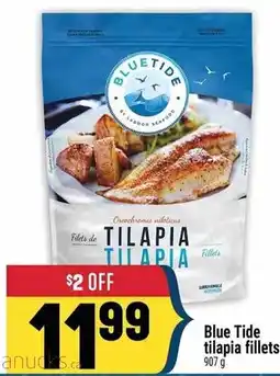 Marché Adonis Blue Tide tilapia fillets offer