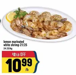 Marché Adonis lemon marinated white shrimp offer