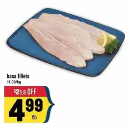 Marché Adonis basa fillets offer