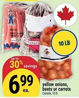 Marché Adonis yellow onions, beets or carrots offer