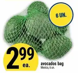 Marché Adonis avocados bag offer