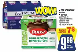 Jean Coutu Personnelle Nutrium Boost offer