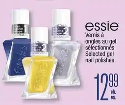 Jean Coutu essie selected gel nail polishes offer