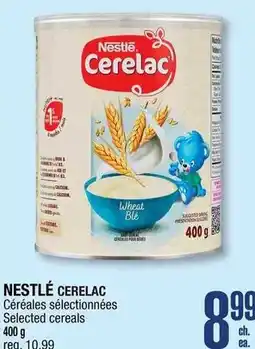 Jean Coutu Nestlé Cerelac Selected cereals offer
