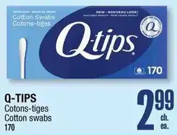 Jean Coutu Q-tips cotton swabs offer