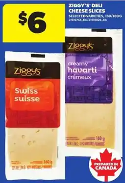 Atlantic Superstore Ziggy's deli cheese slices offer