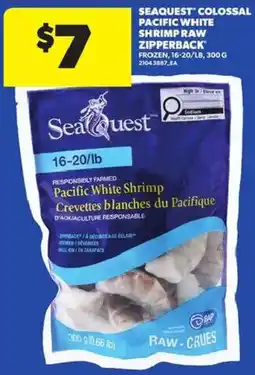 Atlantic Superstore Seaquest pacific white shrimp offer
