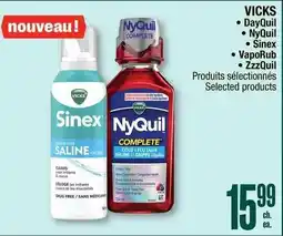 Jean Coutu Vicks selected products offer