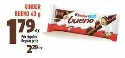 Jean Coutu Kinder bueno offer