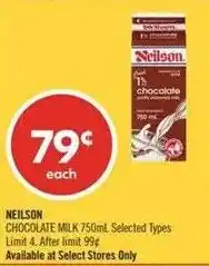 Shoppers Drug Mart Neilsen chocolate milk offer