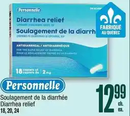 Jean Coutu Personnelle diarrhoea relief offer