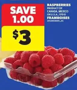 Atlantic Superstore Raspberries offer