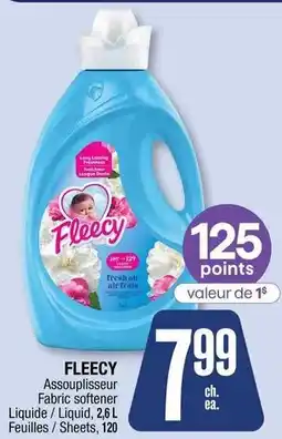 Jean Coutu Fleecy fabric softener offer