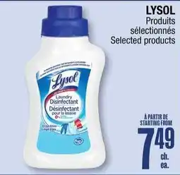 Jean Coutu Lysol selected products offer