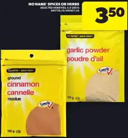 Atlantic Superstore No Name spices or herbs offer