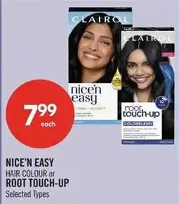 Shoppers Drug Mart Clairol nice'n easy hair colour or root touch-up offer