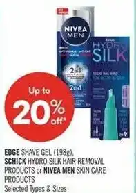 Shoppers Drug Mart Edge shave gel offer
