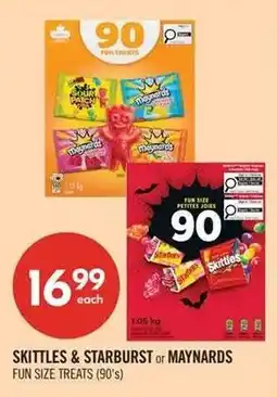 Shoppers Drug Mart Skittles & Starburst or Maynards offer