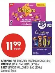 Shoppers Drug Mart Crispers all dressed baked snacks offer