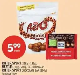 Shoppers Drug Mart Ritter Sport chocolate bar offer