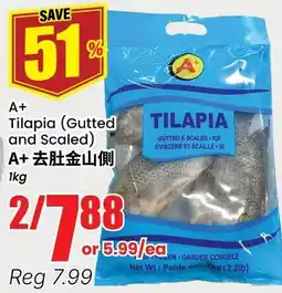 Btrust Supermarket A+ Tilapia offer