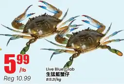 Btrust Supermarket Live Blue Crab offer