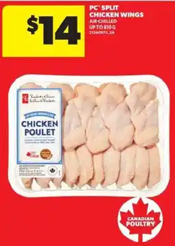 Atlantic Superstore PC split chicken wings offer