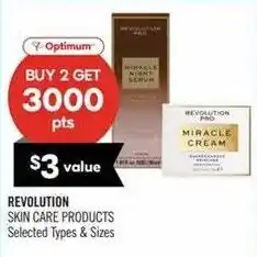 Shoppers Drug Mart Optimum revolution skin care products offer