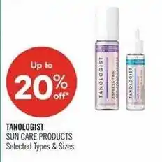 Shoppers Drug Mart Tanologist sun care products offer
