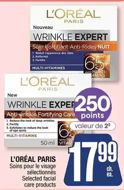 Jean Coutu L'oreal paris wrinkle expert anti-wrinkle fortifying care offer