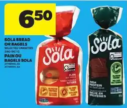 Atlantic Superstore Sola bread or bagels offer