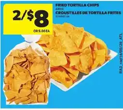 Atlantic Superstore Fried Tortilla Chips offer